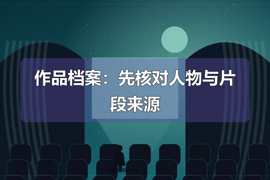 影院座席与发光银幕,前景人物剪影,原创影视主题插画